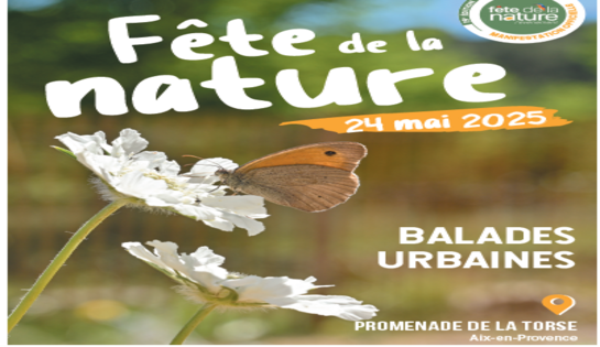 Fête de la Nature, Promenade de la Torse, le samedi 24 mai