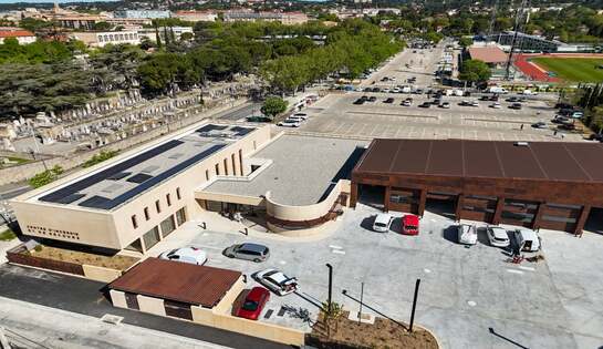 Une nouvelle caserne de pompiers au cœur d’Aix en Provence