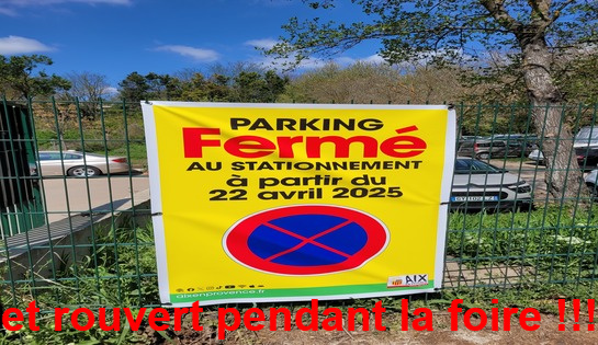 Quand le parking de la coulée verte sera-t-il définitivement fermé ?