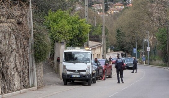 La fourrière en action pendant la foire