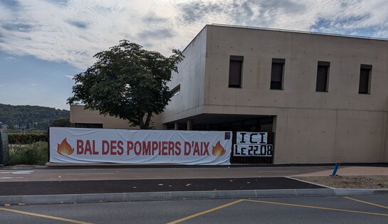 Bal des pompiers d’Aix en Provence, le 22 aout