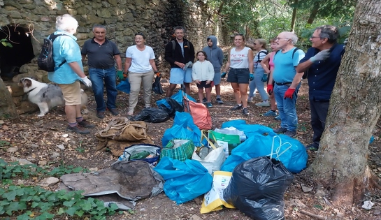 Jour de nettoyage pour les bénévoles des CIQ Cézanne et Pont de Béraud